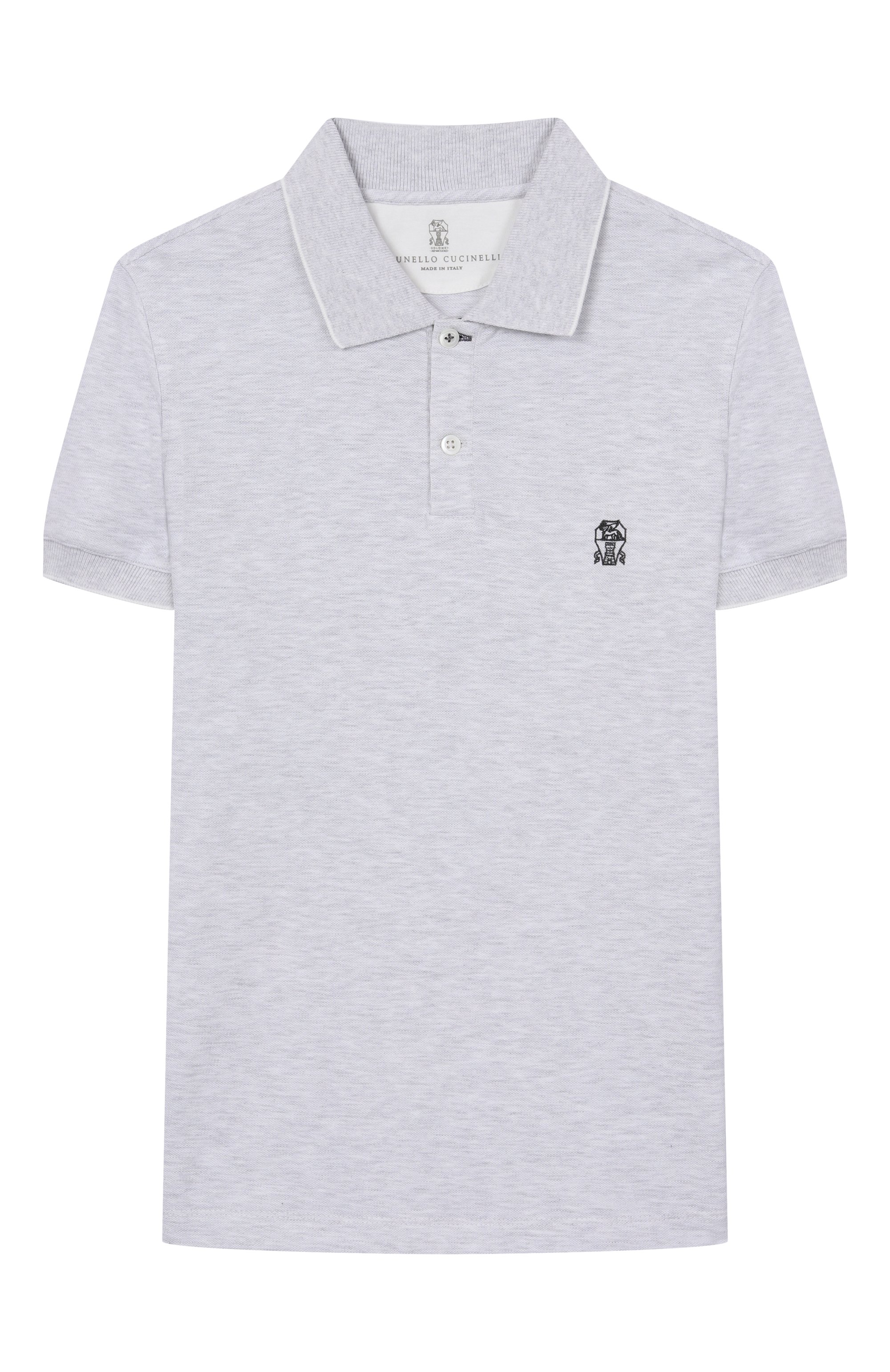 Хлопковое поло BRUNELLO CUCINELLI, арт. BE854T315C, фото 1