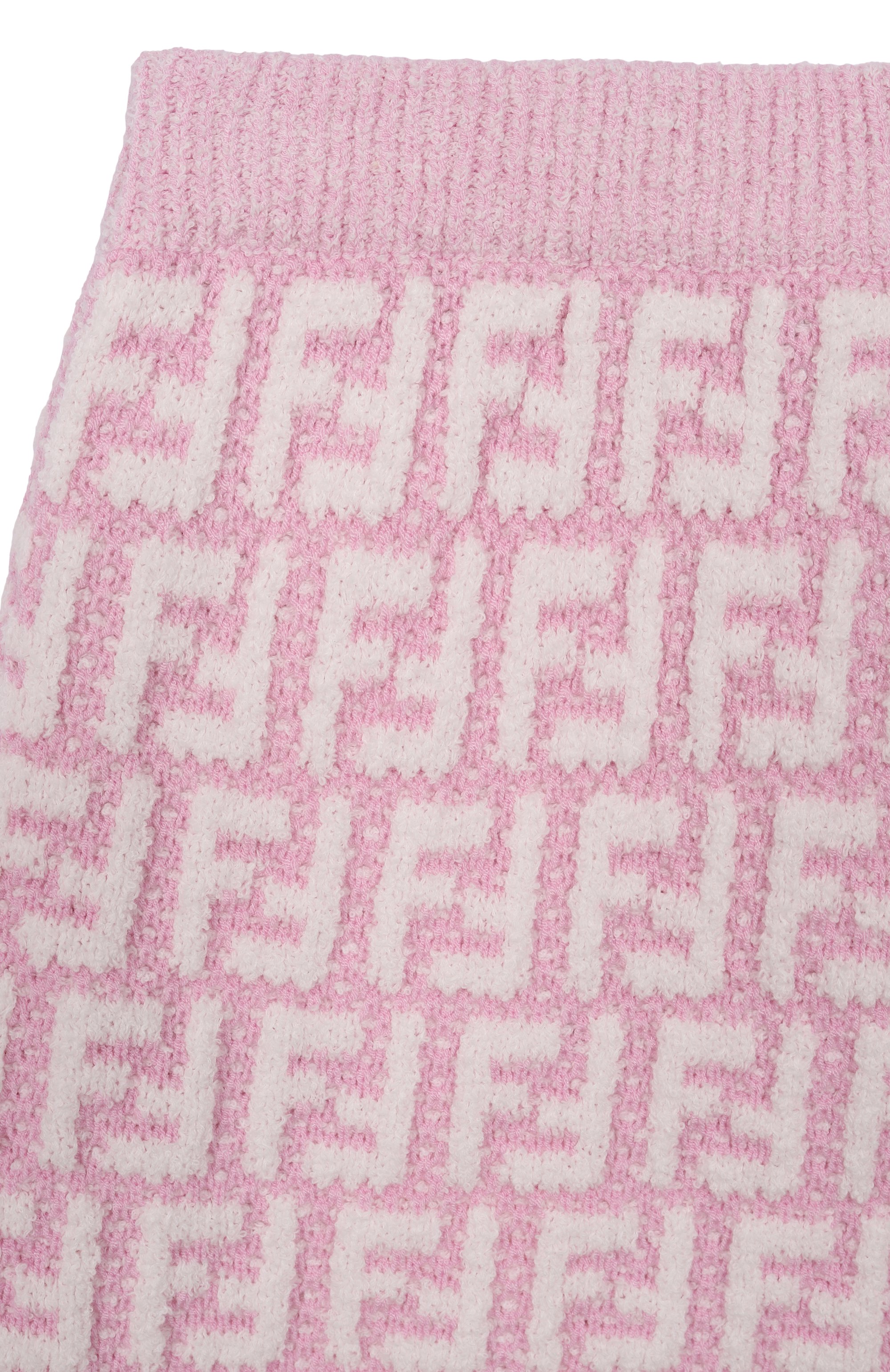 Юбка из хлопка и вискозы FENDI, арт. JFG240/AVW7, фото 3