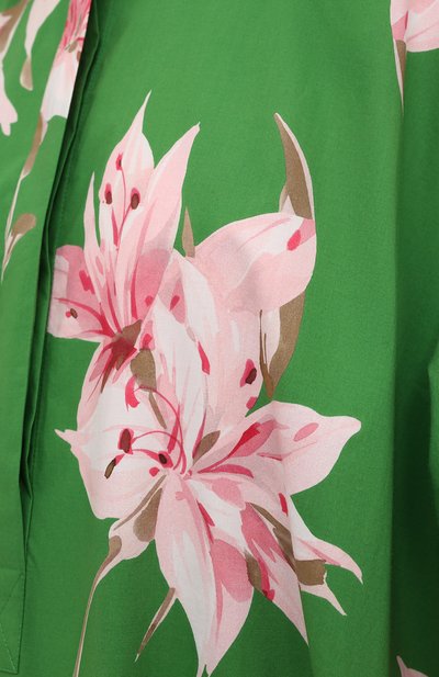 Хлопковое платье VALENTINO, арт. VB0VDBU66DC, фото 5