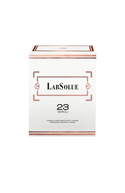Свеча 23 neroli (200g) LABSOLUE бесцветного цвета по цене 14770 руб., арт. 8011530971076, фото 2 Свеча 23 neroli (200g) LABSOLUE, арт. 8011530971076, фото 2