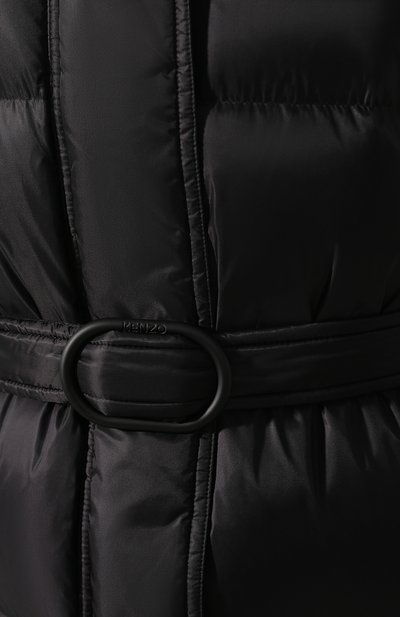 Пуховик с поясом KENZO, арт. F9620U046565, фото 5