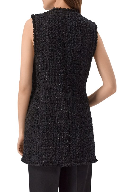 Твидовый жилет BOSS 50549128 Чёрный  50549128 Фото 4