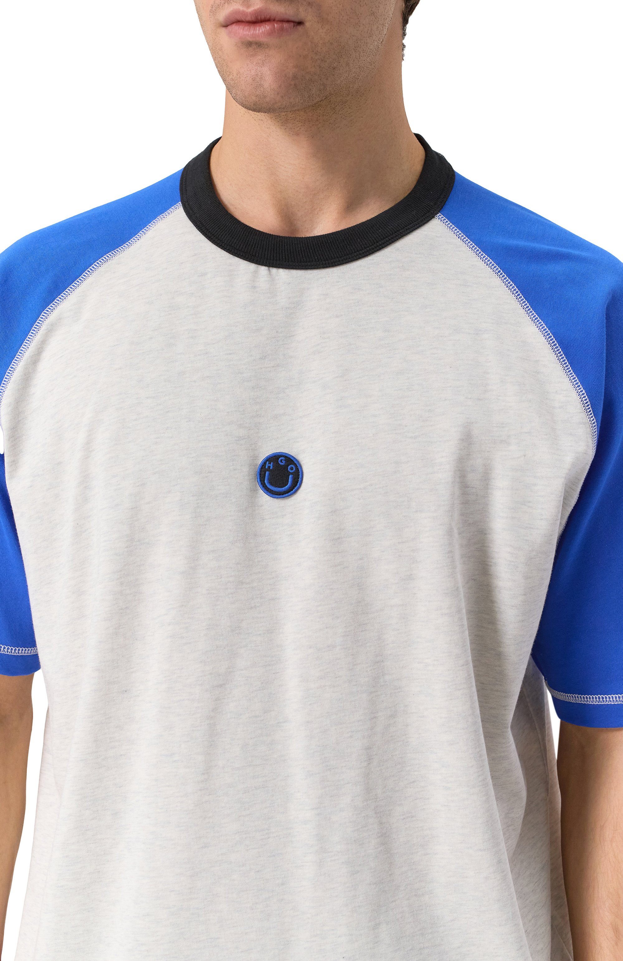 Хлопковая футболка HUGO BLUE, арт. 50530548, фото 5