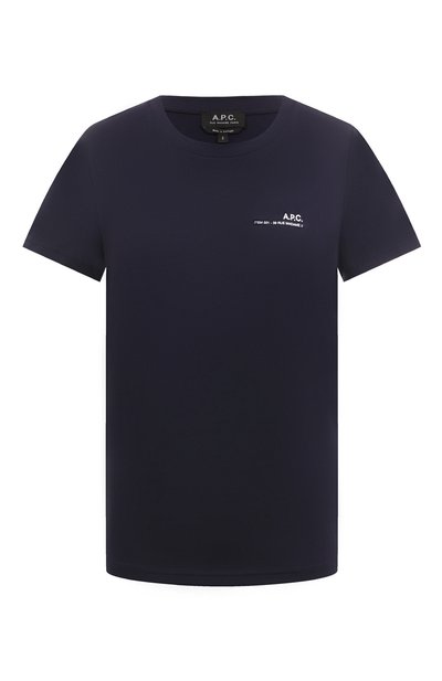 Женская хлопковая футболка A.P.C., арт. C0FBT-F26012