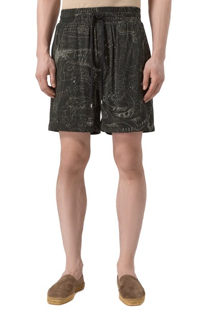 Шорты DOMREBEL черного цвета по цене 37550 руб., арт. UT0PIA/SH0RTS, фото 3 Шорты DOMREBEL, арт. UT0PIA/SH0RTS, фото 3