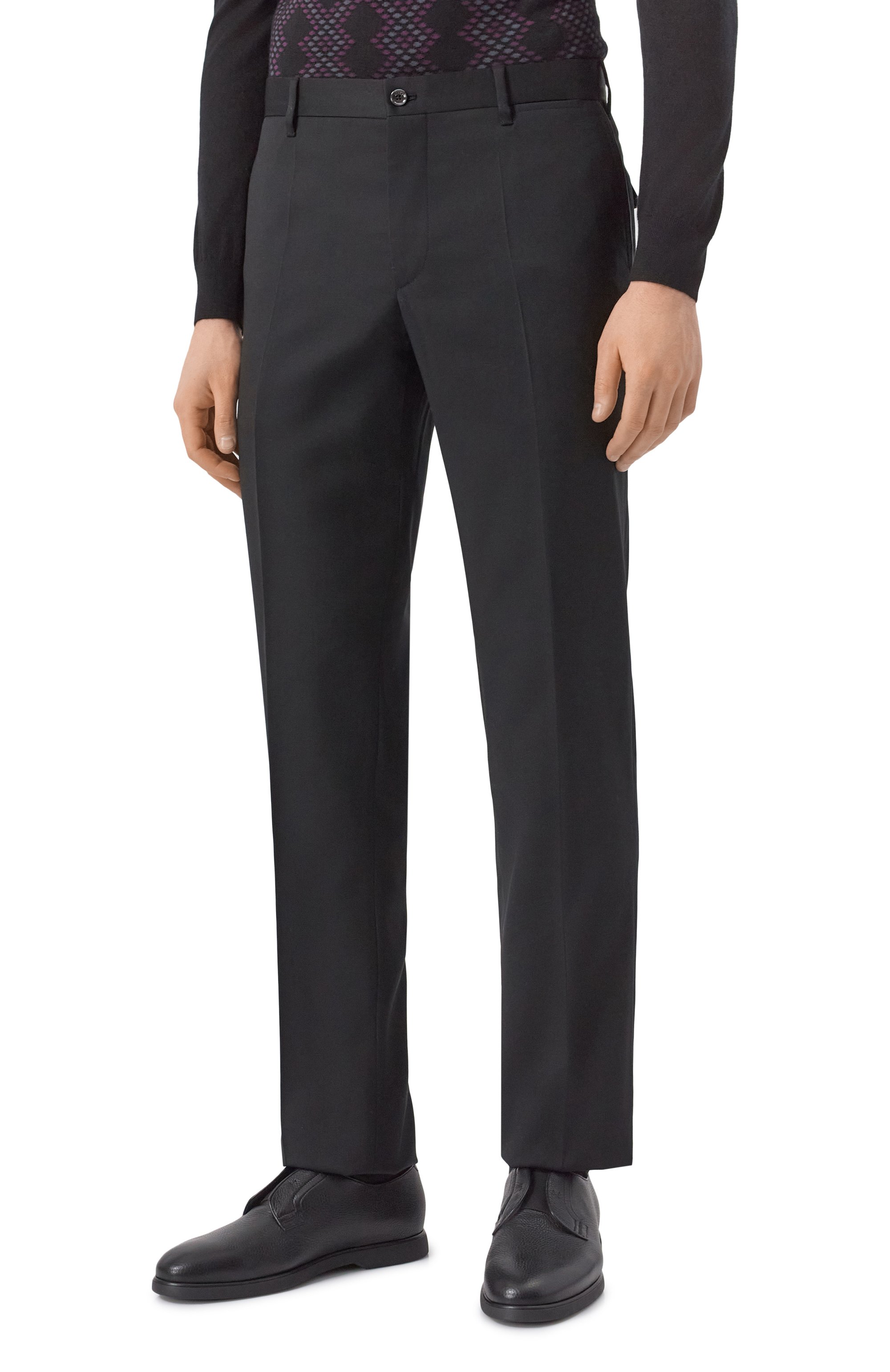 Шерстяные брюки ZILLI, арт. CP0005M028670060U, фото 3