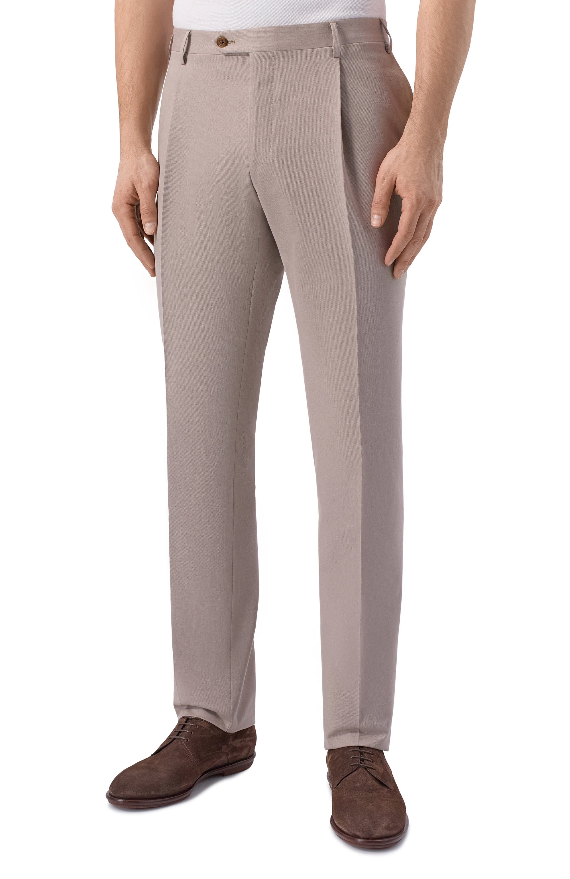 Хлопковые брюки CORNELIANI, арт. 275B03/2714103, фото 3