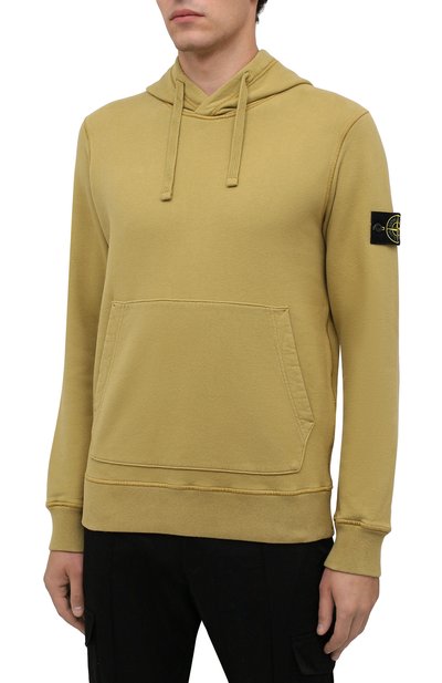 Хлопковое худи STONE ISLAND, арт. 751564120, фото 3