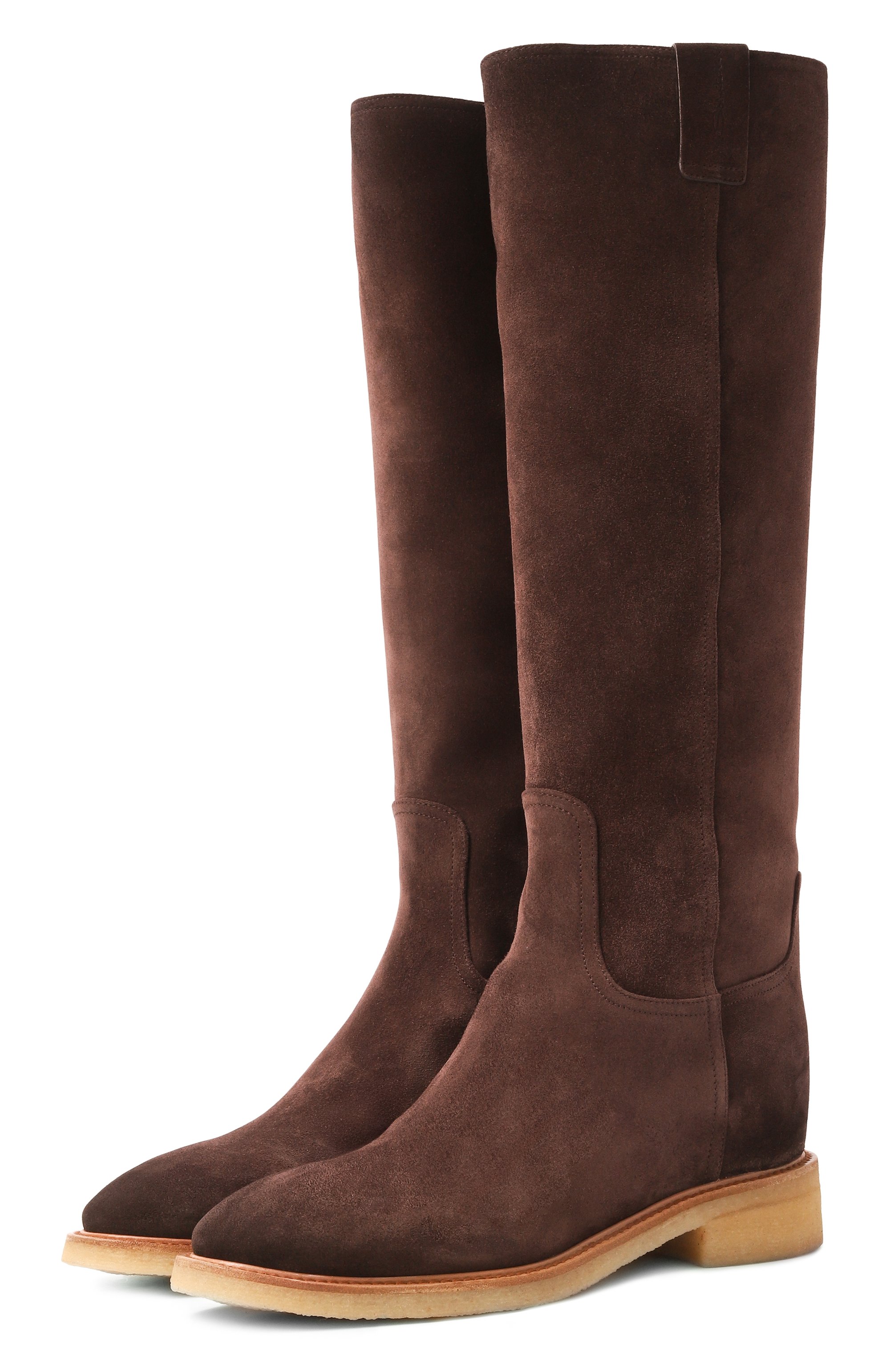 Замшевые сапоги SANTONI, арт. WSHG71816PARNHSY, фото 1