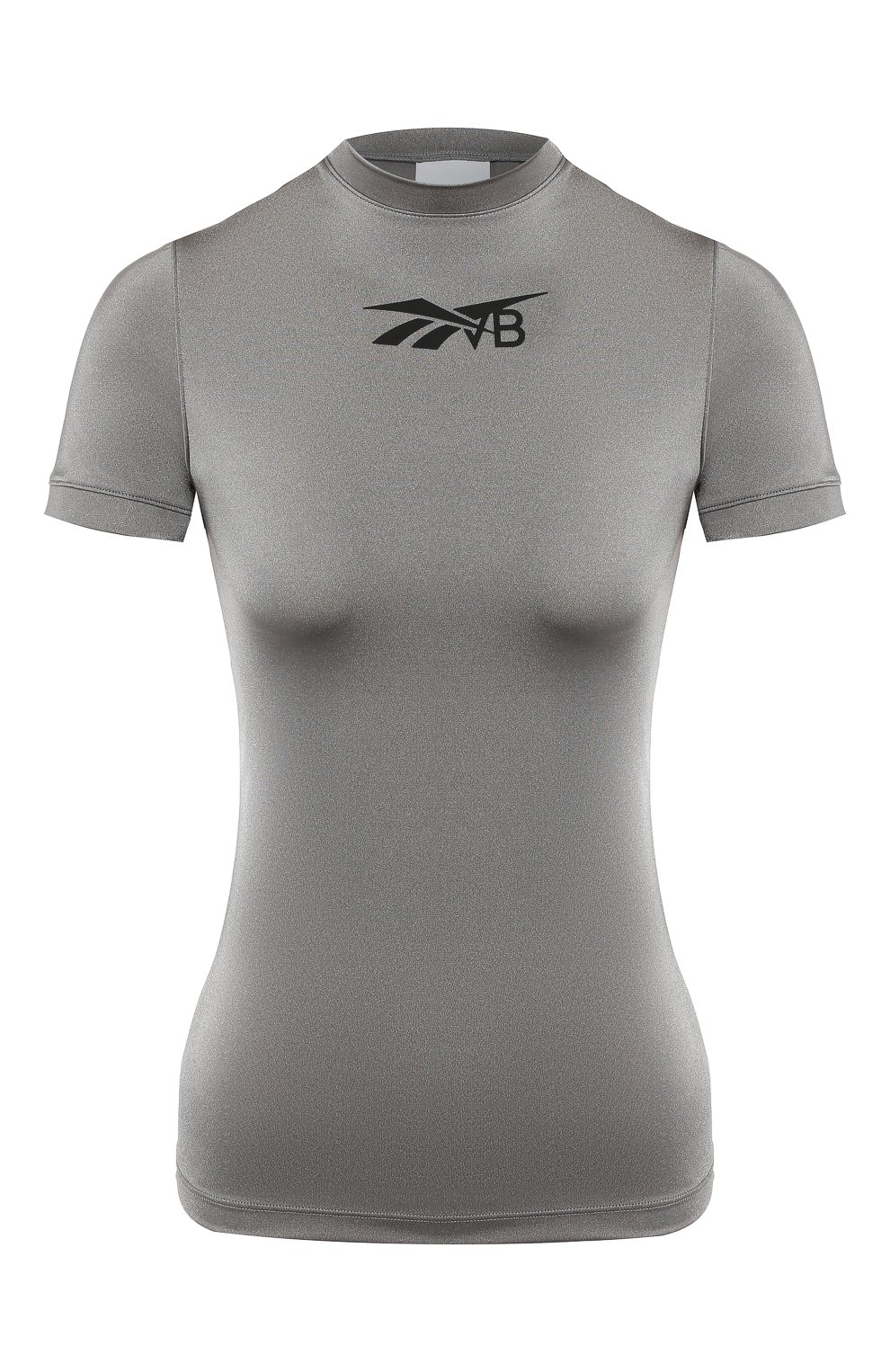 Футболка reebok x victoria beckham REEBOK серебряного цвета по цене 10550 руб., арт. FM3500, фото 1 Футболка reebok x victoria beckham REEBOK, арт. FM3500, фото 1