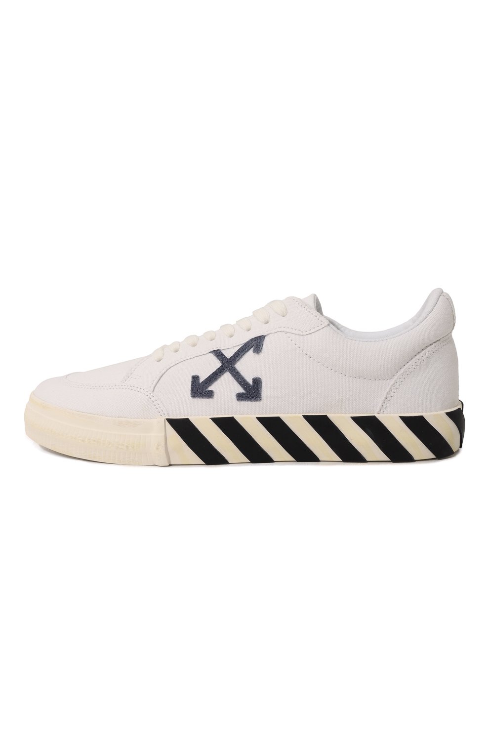 Текстильные кеды vulcanized OFF-WHITE, арт. 0MIA085S22FAB0010145, фото 4