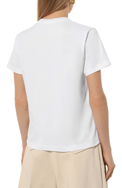 Хлопковая футболка TOTEME, арт. 243-WRT0344-FB0092, фото 4