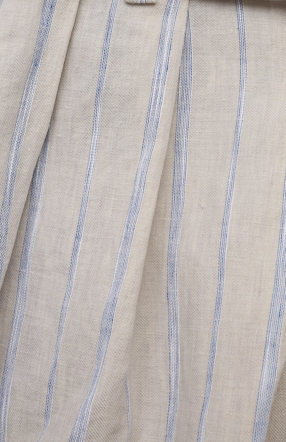 Шорты изо льна и хлопка BRUNELLO CUCINELLI, арт. BL156G077C, фото 3