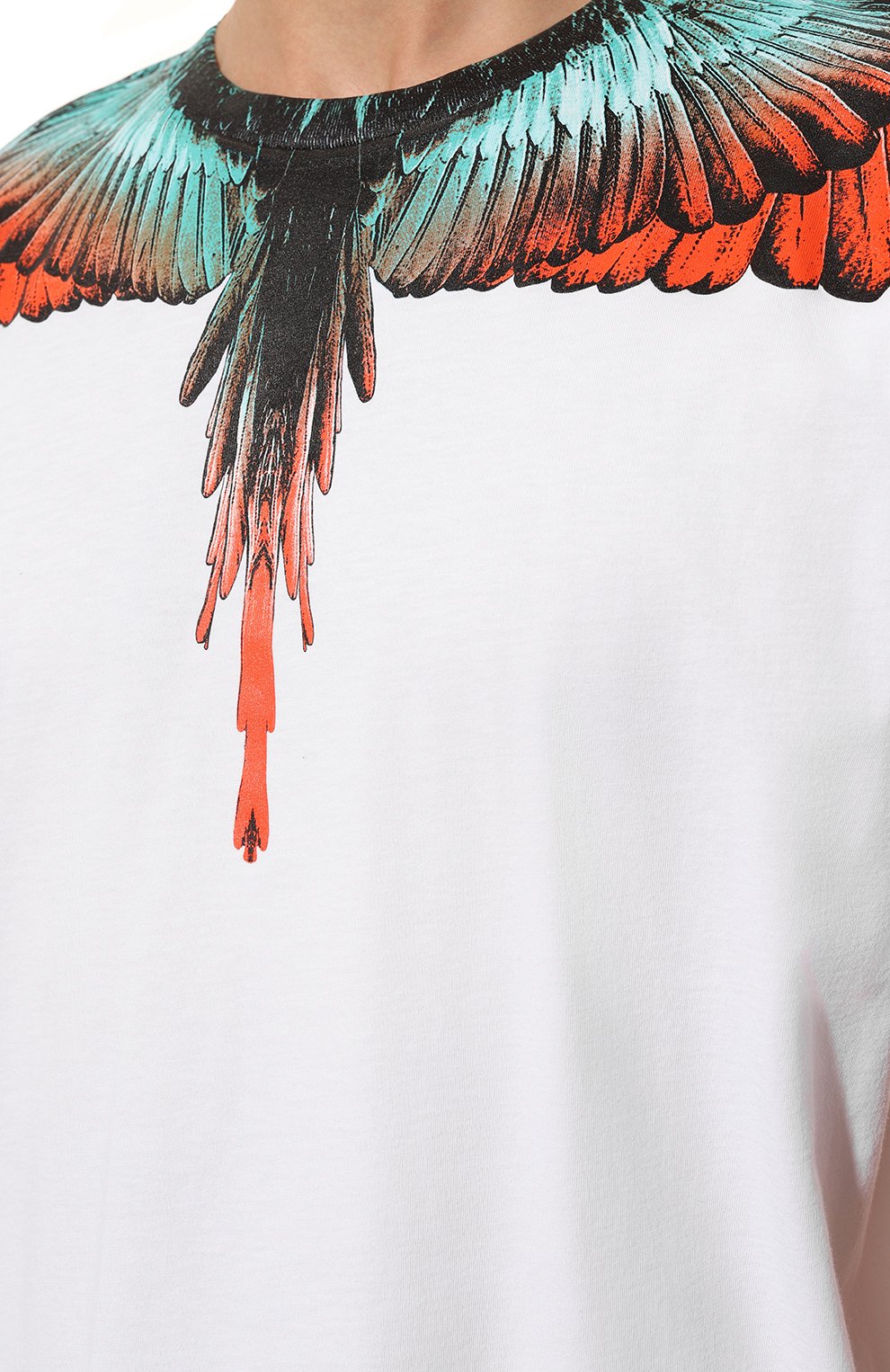 Хлопковая футболка MARCELO BURLON, арт. CMAA018S23JER0010120, фото 5