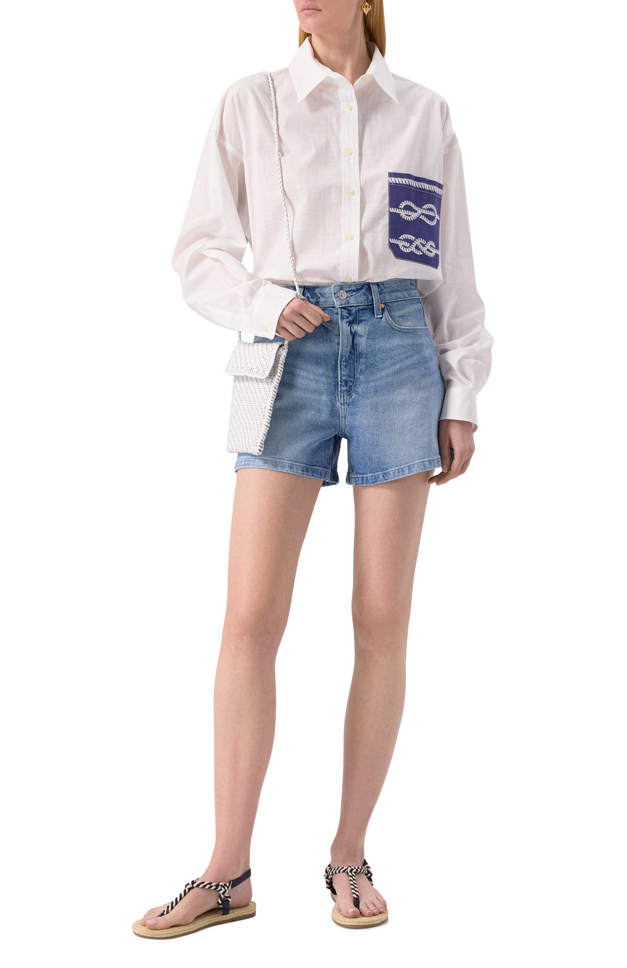 Хлопковая рубашка FORTE DEI MARMI COUTURE, арт. 25SF5113, фото 2