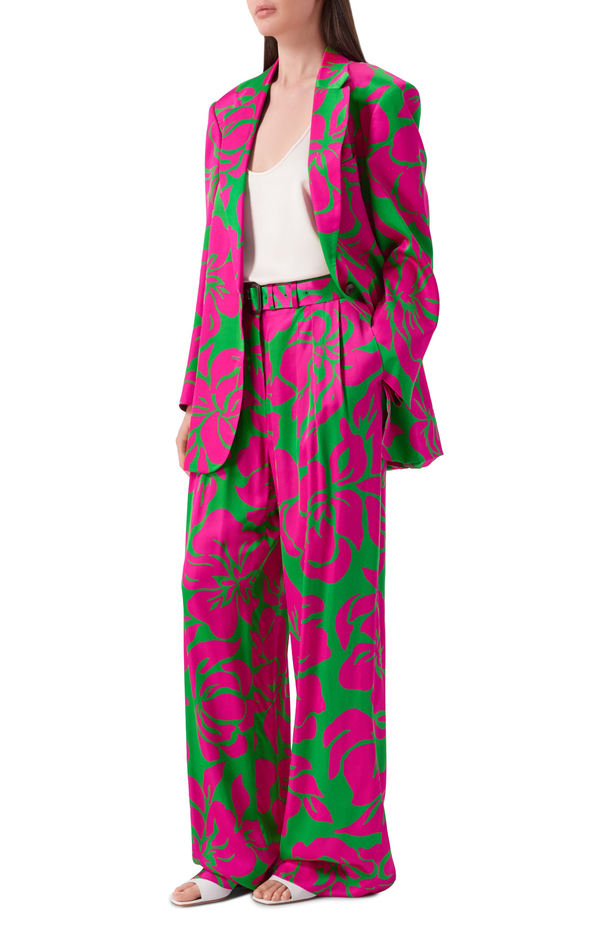 Брюки из вискозы DRIES VAN NOTEN, арт. 261-010921/3189, фото 2