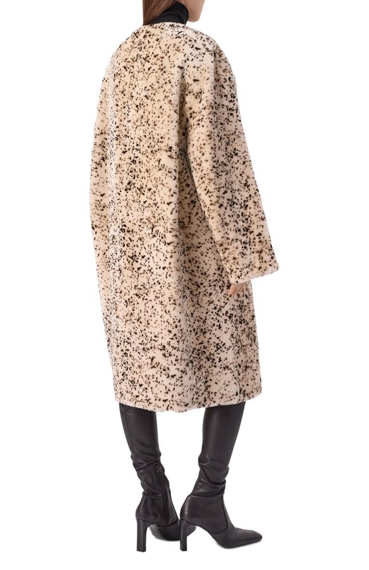 Дубленка из овчины TOTEME 254-WR00259-LE0168 Кремовый  254-WR00259-LE0168 Фото 4