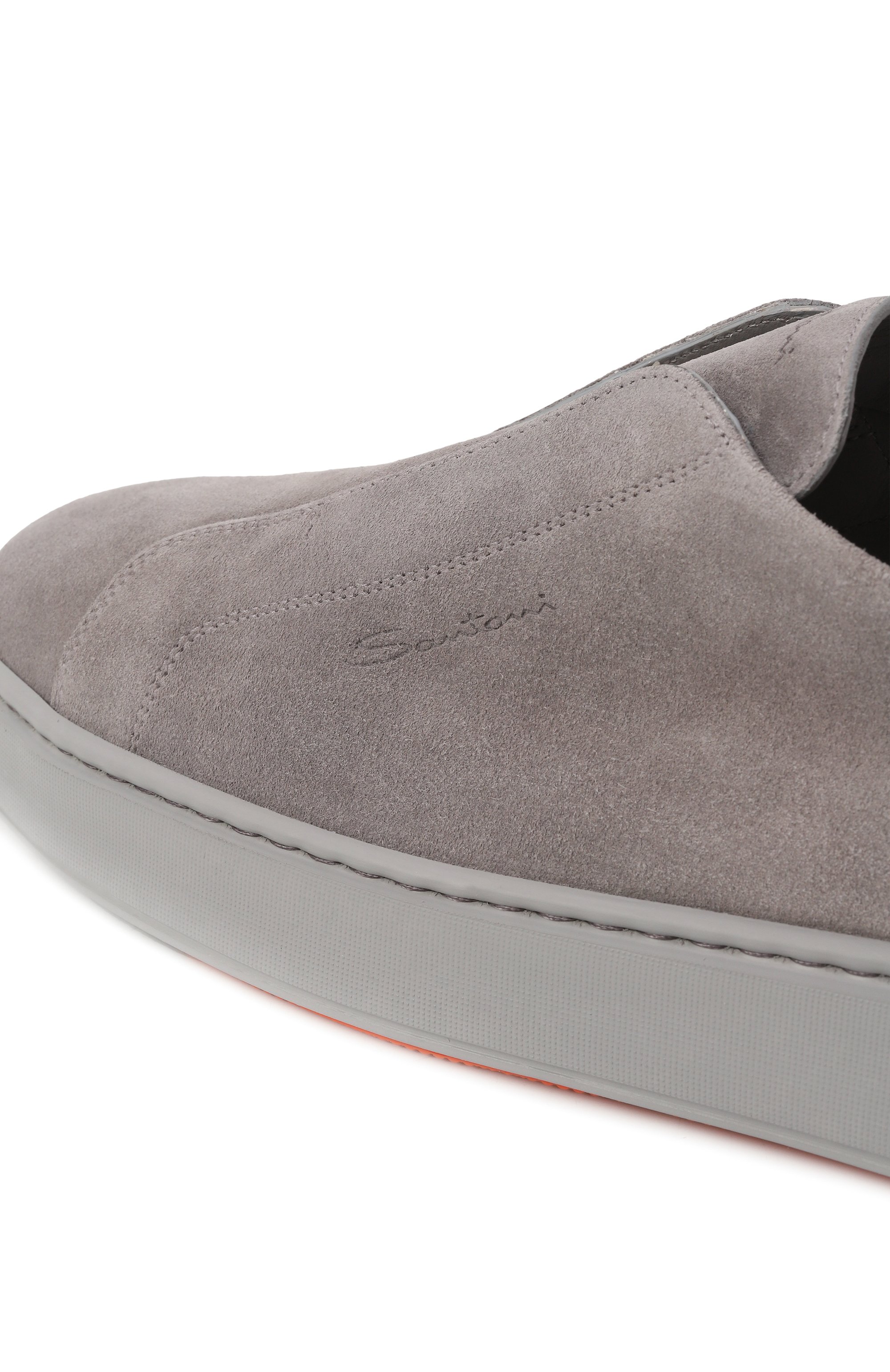 Замшевые кеды cleanic SANTONI, арт. MBCG21995CNITSEY, фото 7