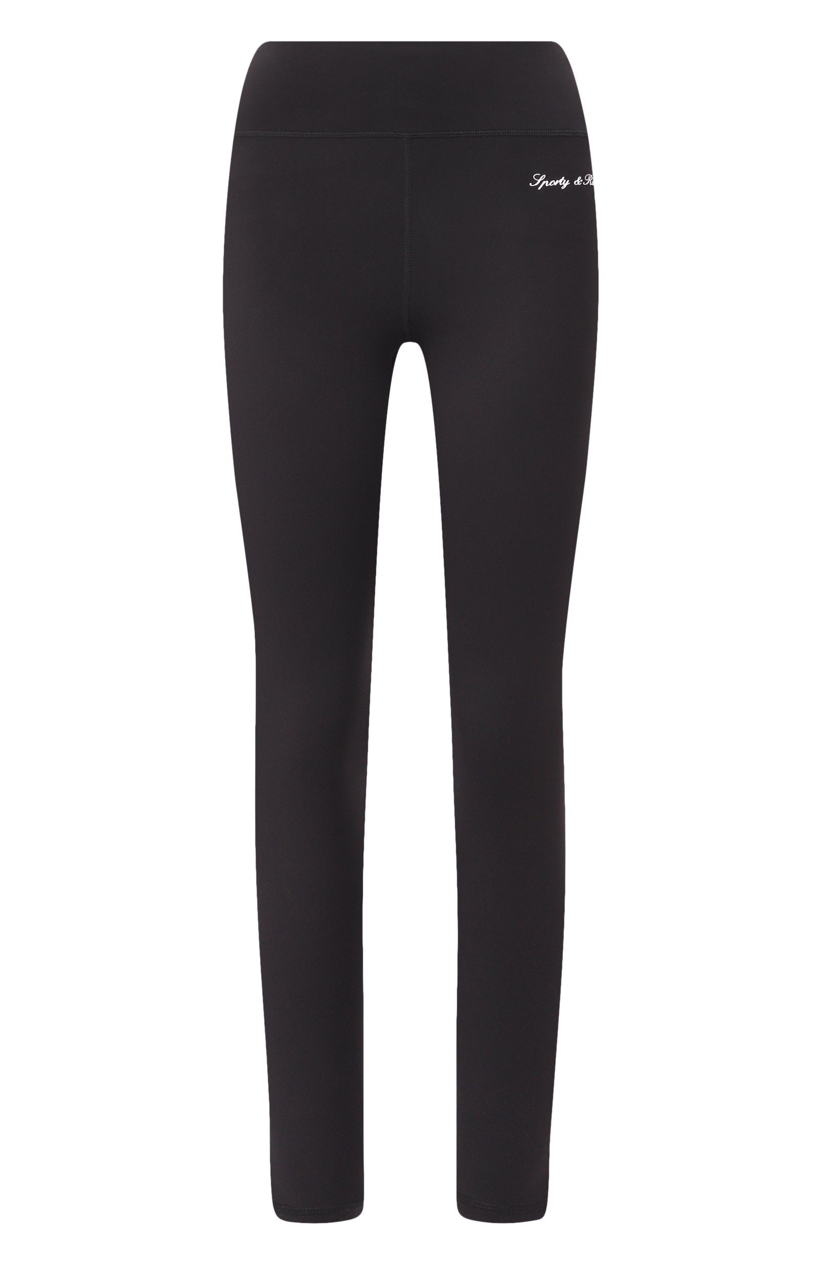 Легинсы SPORTY AND RICH черного цвета по цене 20750 руб., арт. PA00271326BA01, фото 1 Легинсы SPORTY AND RICH, арт. PA00271326BA01, фото 1