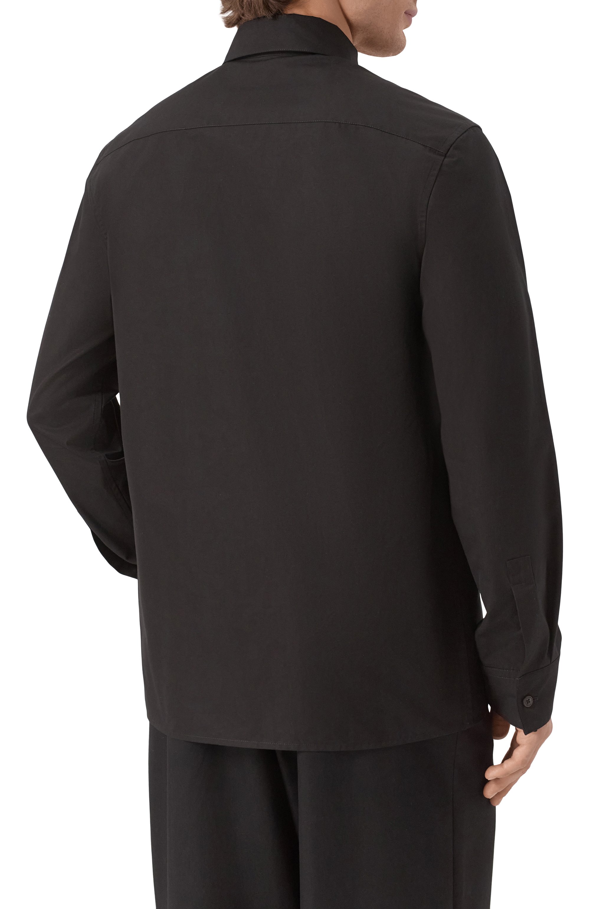 Хлопковая рубашка JIL SANDER, арт. J21DL0202-J45002, фото 4