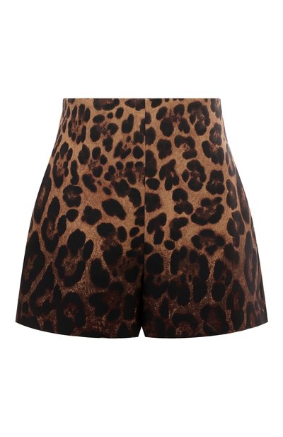 Женские шорты из шерсти и шелка VALENTINO, арт. 3B3RF2K081B