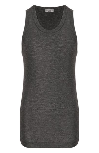 Женский шерстяной топ BRUNELLO CUCINELLI, арт. MPA98B1V10