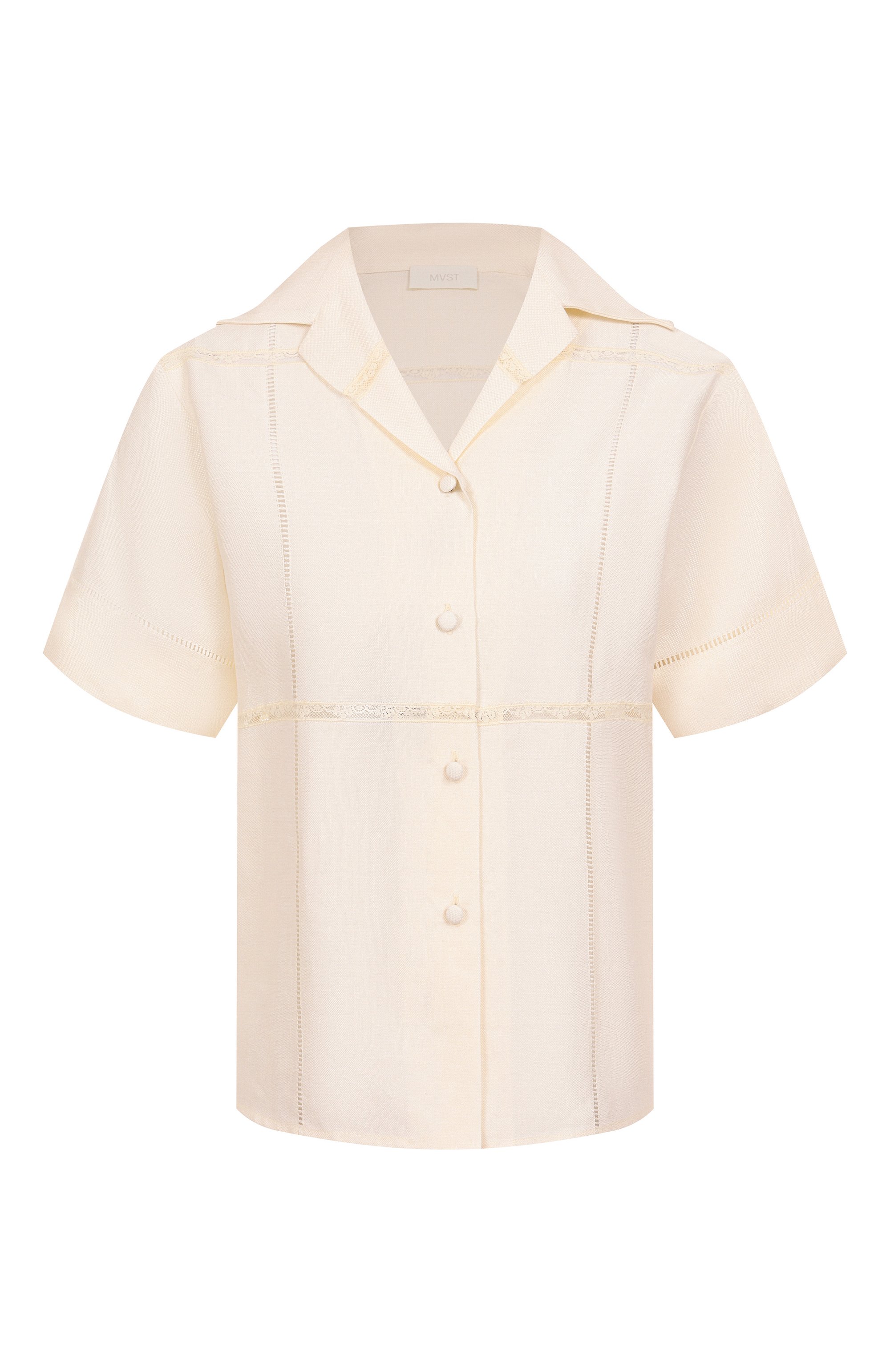 Рубашка изо льна и шелка MVST, арт. 25E/X2P/0/G041/5546, фото 1