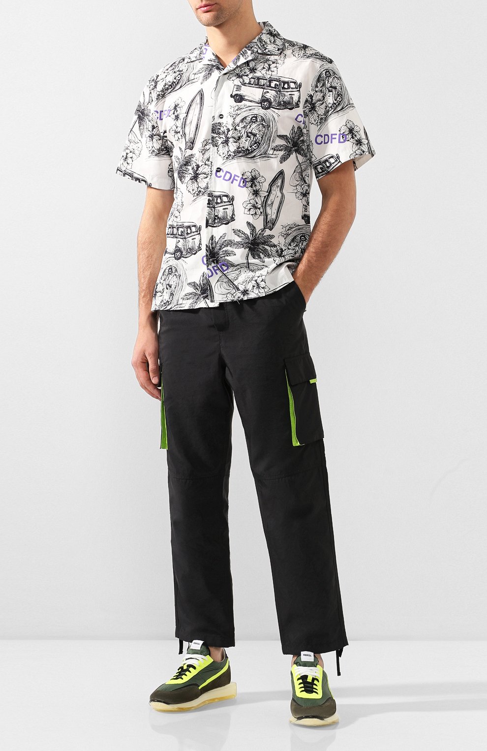 Комбинированные кроссовки RBRSL, арт. 7X2256U.V78TXTTD29, фото 2