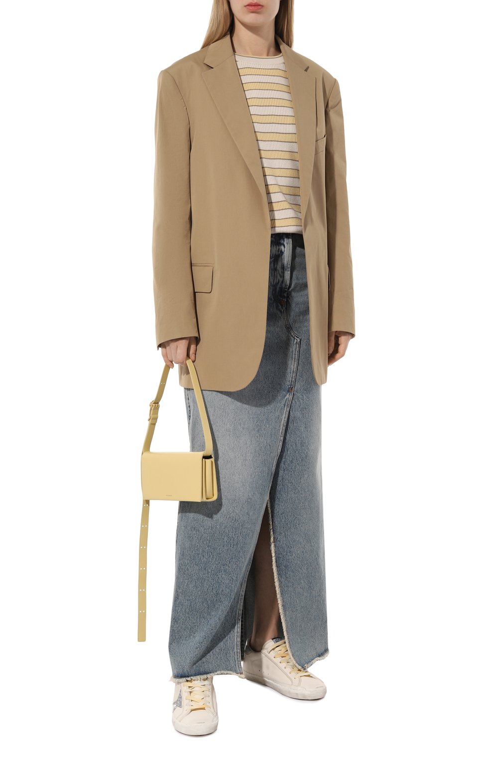 Кожаные кеды super star GOLDEN GOOSE DELUXE BRAND, арт. GWF00101.F004656, фото 2