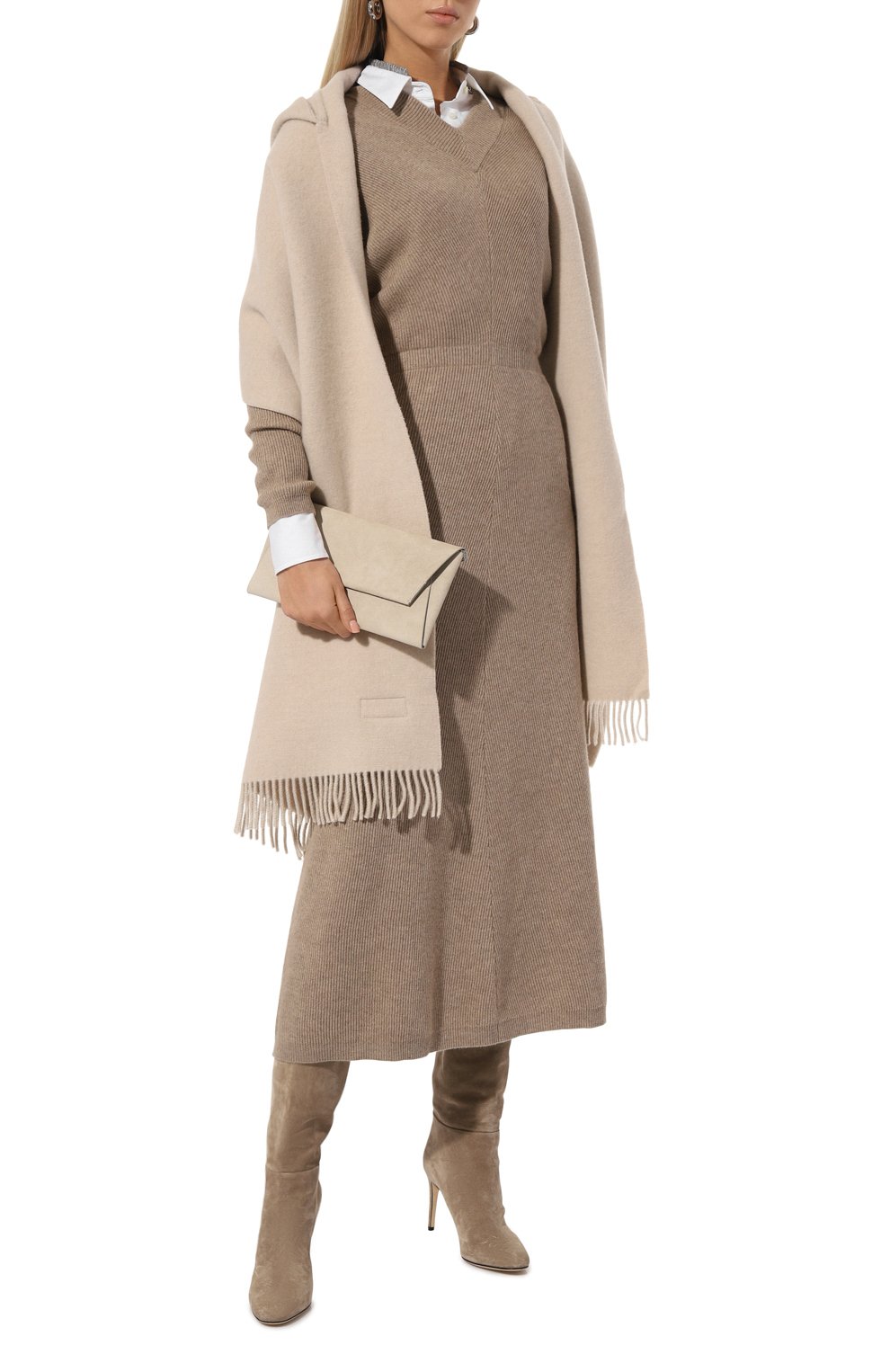 Кашемировое платье BRUNELLO CUCINELLI, арт. M12192A92, фото 2