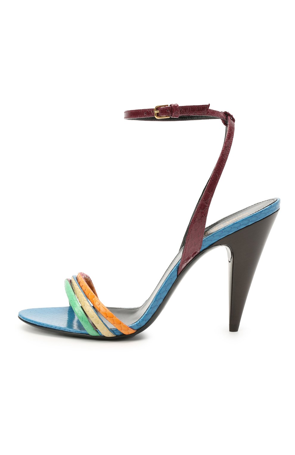 Кожаные босоножки liya SAINT LAURENT, арт. 650725/L3K10, фото 3