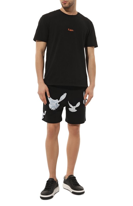 Хлопковые шорты 3.Paradis Чёрный, фото 2