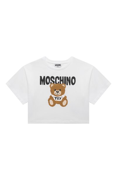 Укороченная футболка MOSCHINO, арт. HDM04X/LBA10/4-8, фото 1