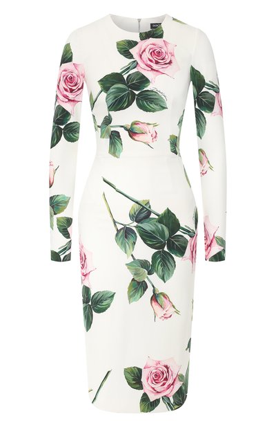 Женское платье из вискозы DOLCE & GABBANA, арт. F6H8WT/FSRMB