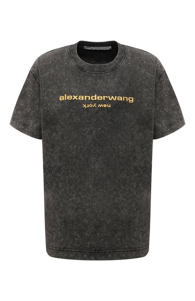 Женская хлопковая футболка ALEXANDER WANG, арт. UCC1211030