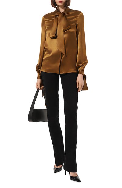 Кожаные туфли zoe SAINT LAURENT, арт. 529733, фото 2