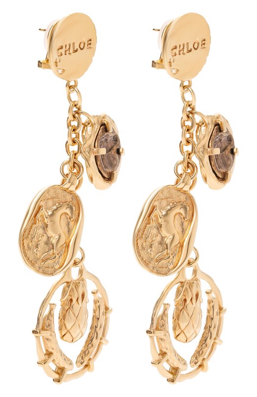 Серьги Chloé CH26SJE08CB7 Золотой  CH26SJE08CB7 Фото 3