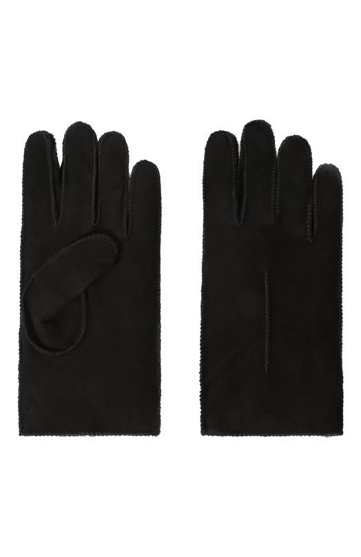 Перчатки из овчины DROMe Чёрный, фото 2