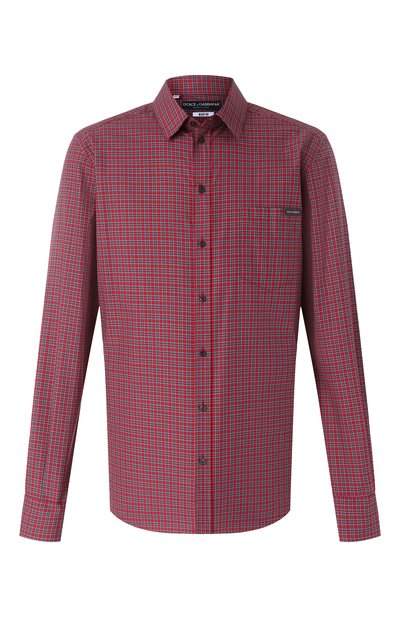 Хлопковая рубашка DOLCE & GABBANA, арт. G5MQ5T/FR50Q, фото 1