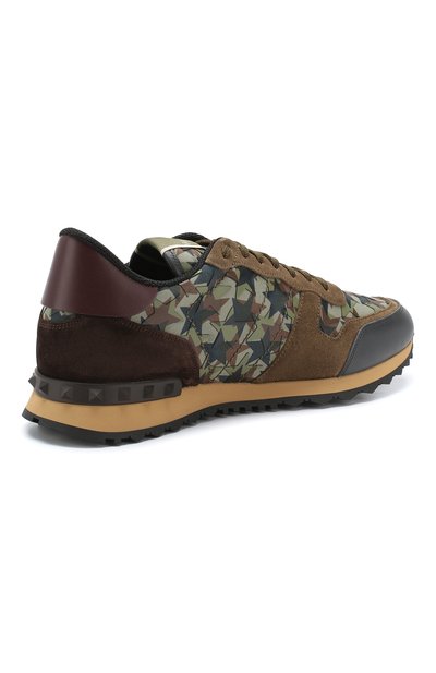 Кожаные кроссовки rockrunner VALENTINO, арт. RY2S0723/WPE, фото 4