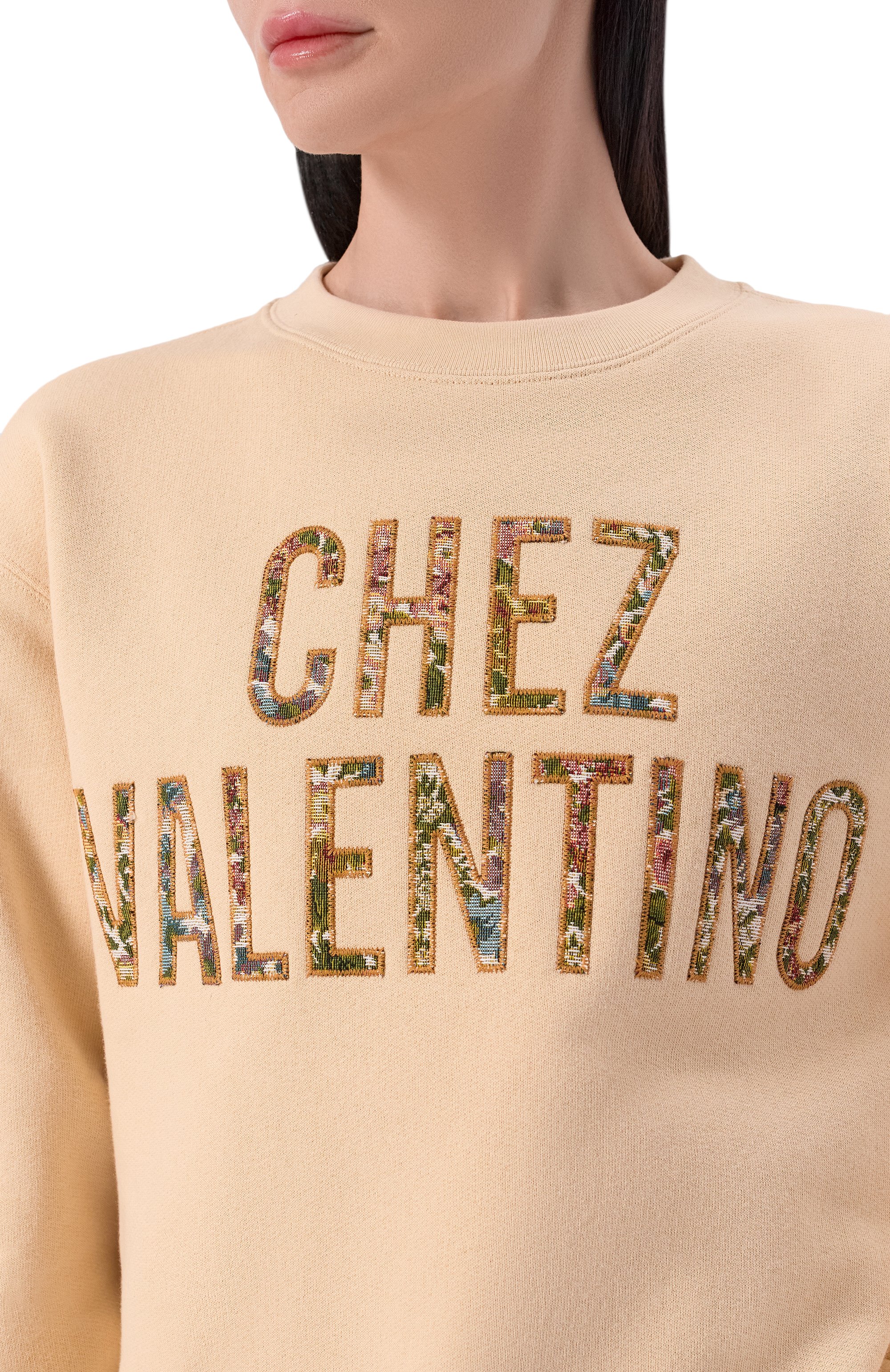 Хлопковый свитшот VALENTINO, арт. 8B3MF25F/A4T, фото 5