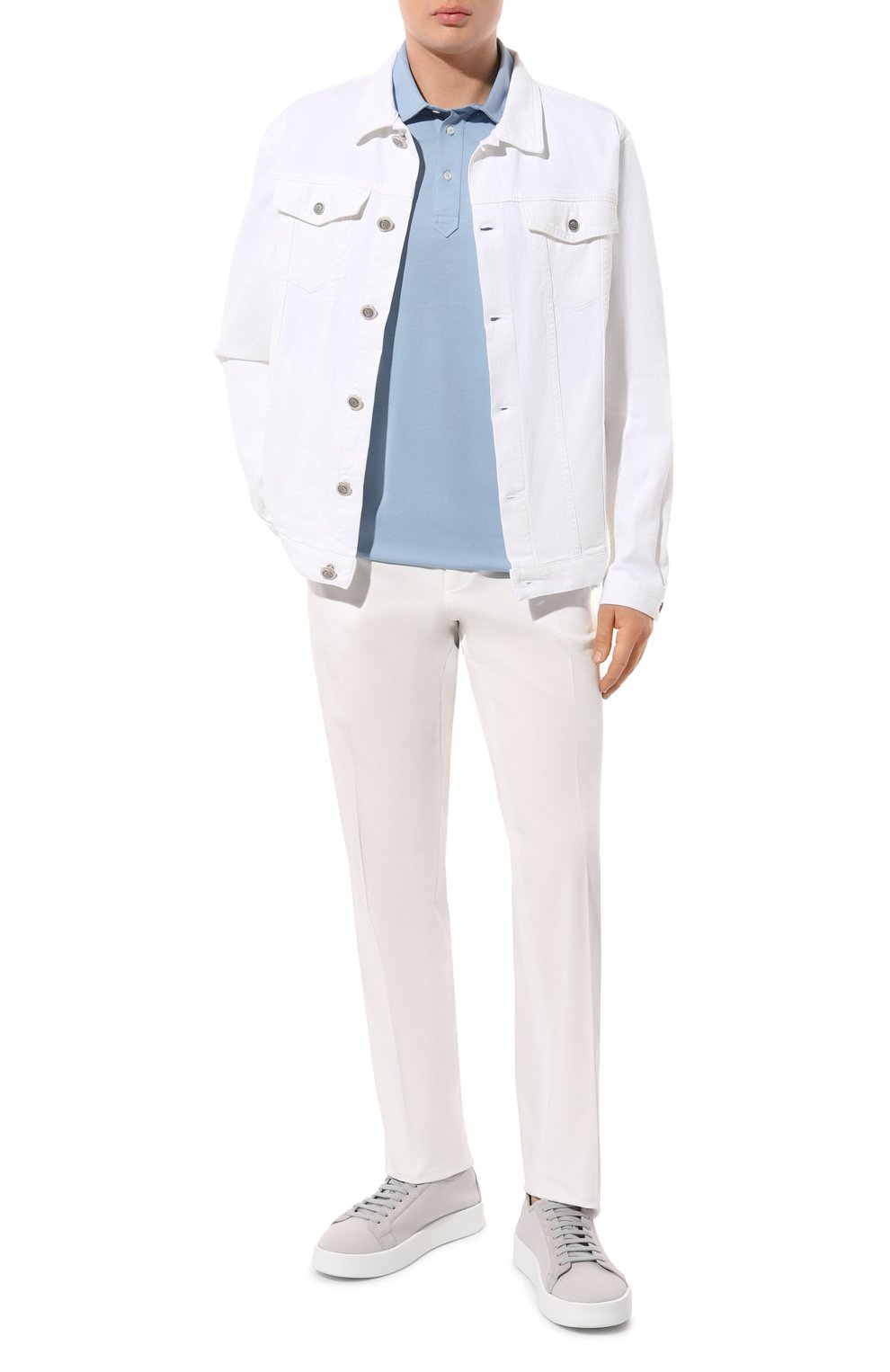 Хлопковое поло BRUNELLO CUCINELLI, арт. M0B133966, фото 2