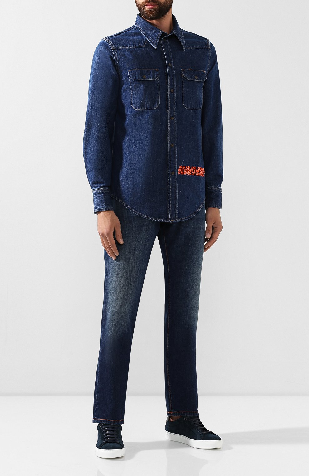 Джинсовая рубашка EST.1978 CALVIN KLEIN JEANS, арт. J70J700071, фото 2