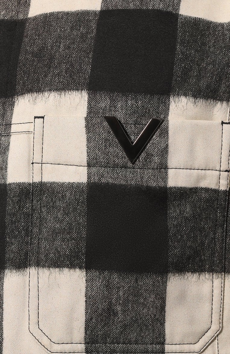 Утепленная куртка-рубашка VALENTINO, арт. 5V3CJJ80ADE, фото 5