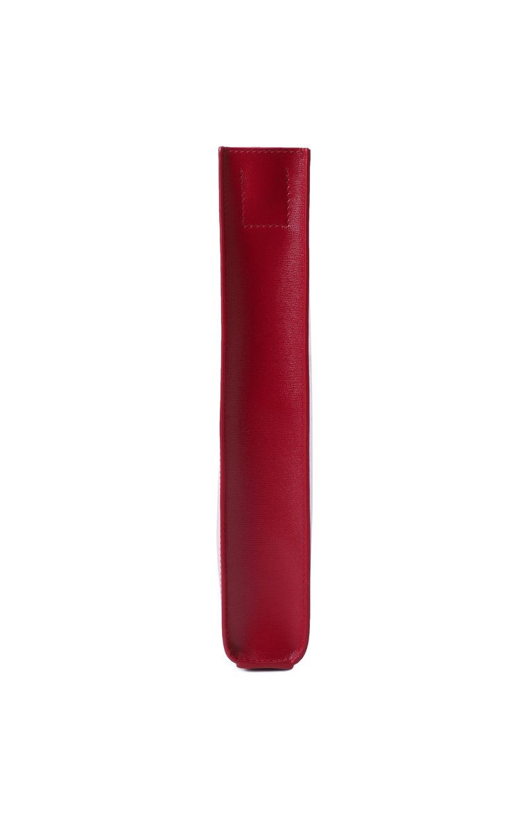 Женская сумка tangle JIL SANDER красного цвета, арт. J07WG0023/P5354 | Фото 4 (Материал сплава: Проставлено; Драгоценные камни: Проставлено; Размер: medium; Материал: Натуральная кожа)