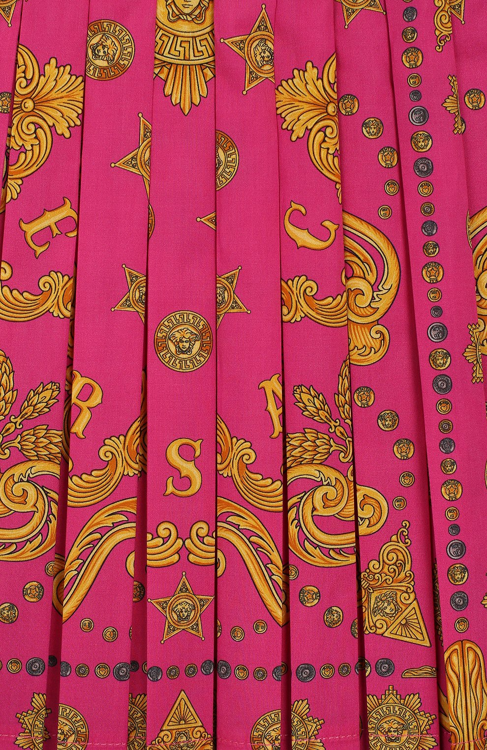 Плиссированная юбка VERSACE, арт. YC000092/A232758/8A-14A, фото 3