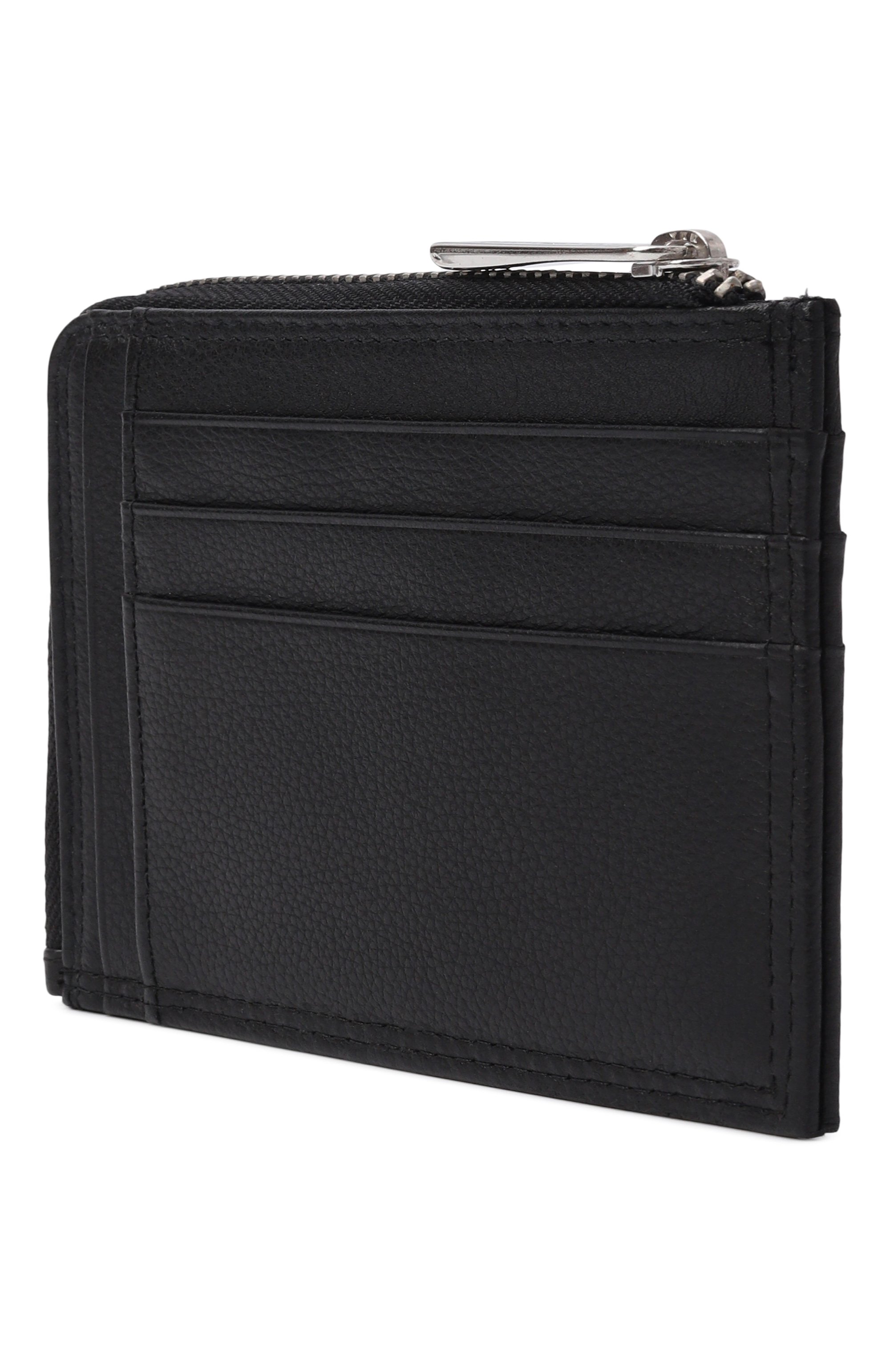 Кожаное футляр для кредитных карт DIRK BIKKEMBERGS черного цвета по цене 11450 руб., арт. BKPU01375M, фото 2 Кожаное футляр для кредитных карт DIRK BIKKEMBERGS, арт. BKPU01375M, фото 2