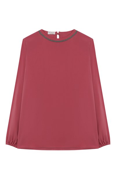 Шелковая блузка BRUNELLO CUCINELLI, арт. BC948D9800, фото 1