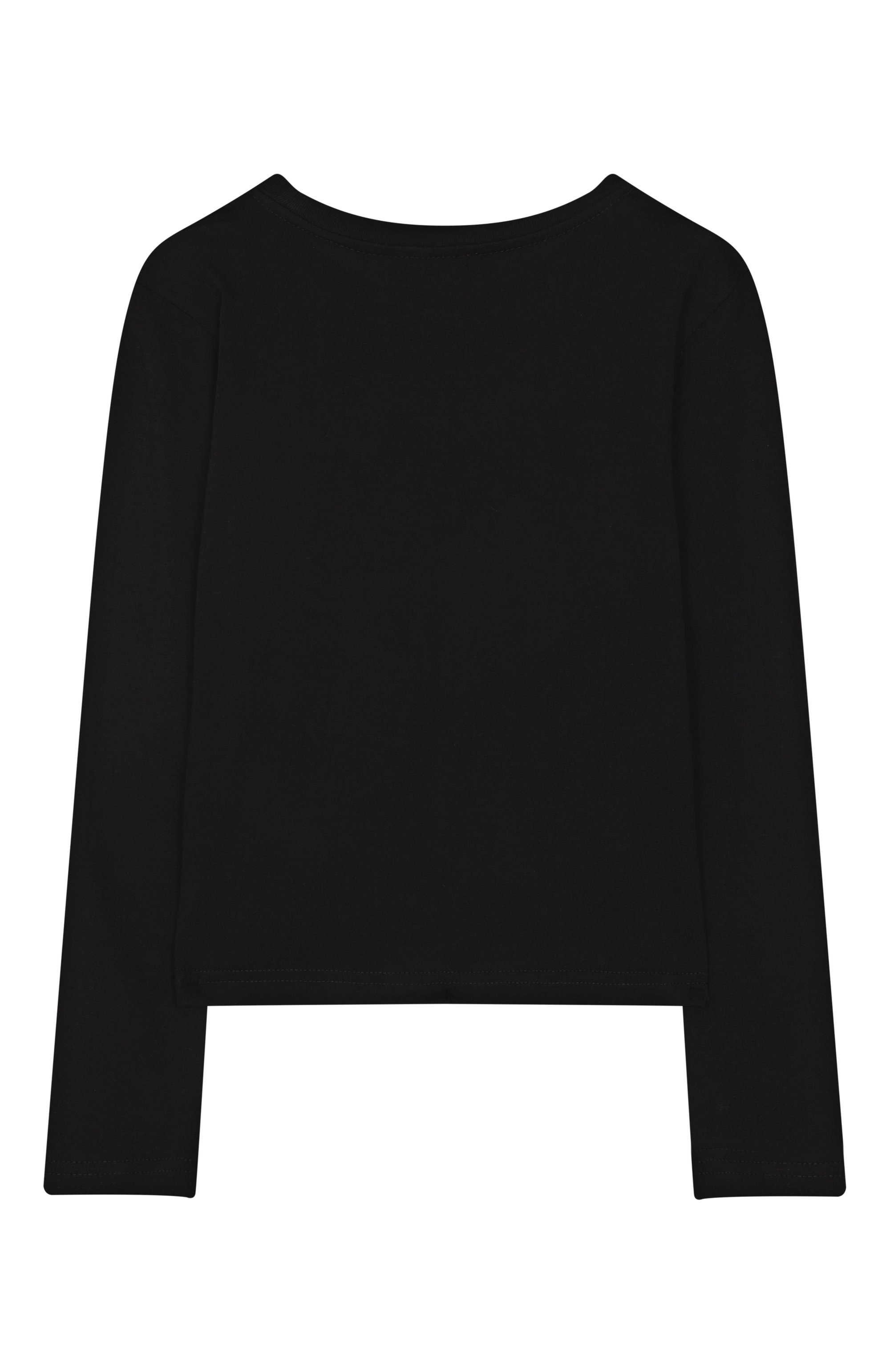 Хлопковый лонгслив DIESEL черного цвета по цене 9680 руб., арт. J02431/00YI9, фото 2 Хлопковый лонгслив DIESEL, арт. J02431/00YI9, фото 2