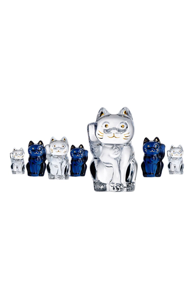 Статуэтка lucky cat BACCARAT прозрачного цвета, арт. 2 607 786 | Фото 4 (Региональные ограничения белый список (Axapta Mercury): Не проставлено; Нос: Не проставлено; Ограничения доставки: fragile-2)